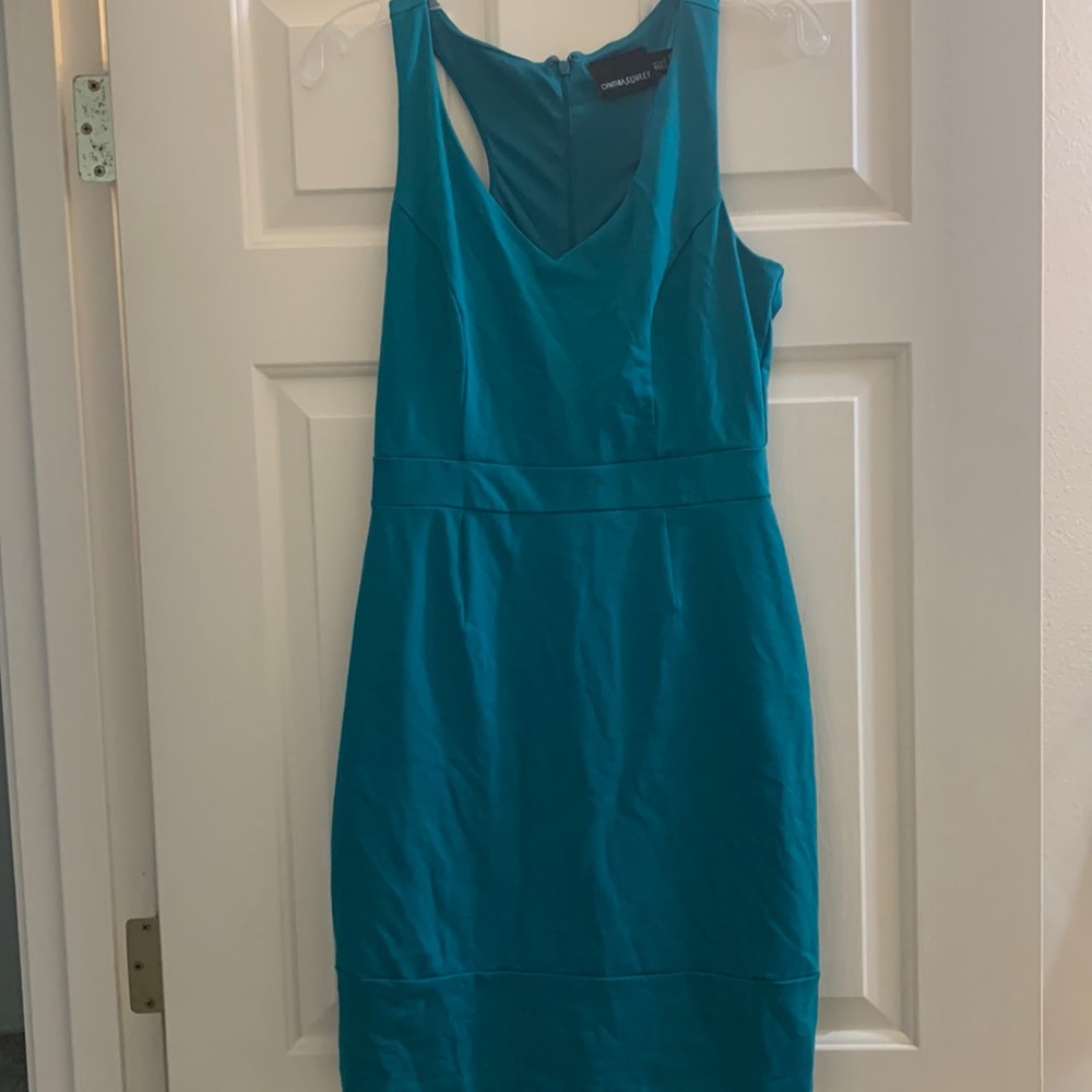 Cynthia Rowley. Size 2. Fitted but stretchy. Professional dress.